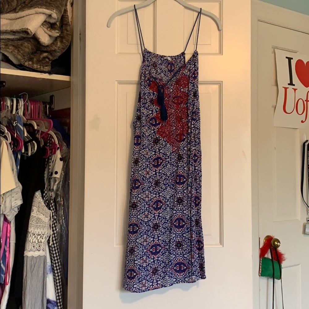 Red and Blue Sundress